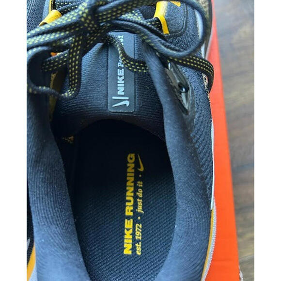 Men Nike Air Zoom Pegasus 41 Running Shoes Size 14 Missouri Tigers Black FZ5129 - Picture 8 of 13